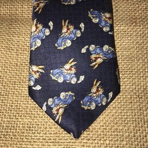 Class Club 🐰boys blue 🐰bunny tie